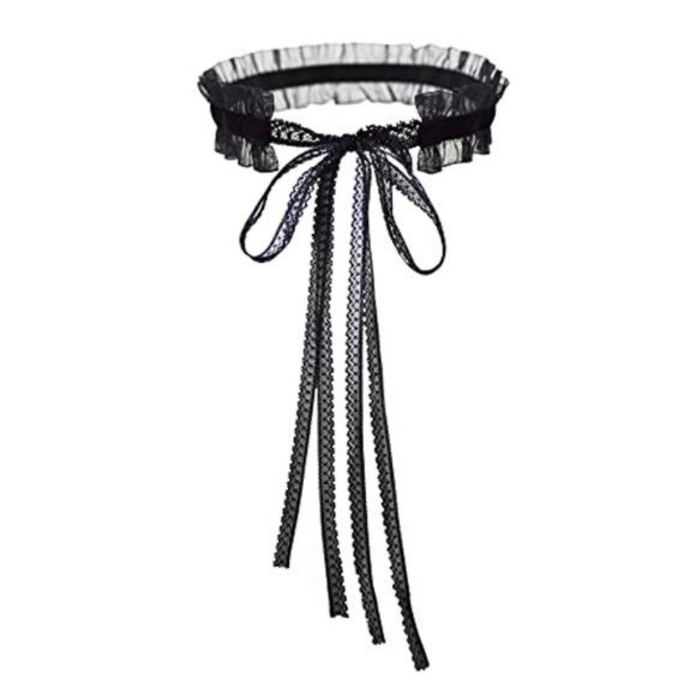 Lace Choker Necklace for Women Bridal 90s Gothic Tatoo Choker Collar
